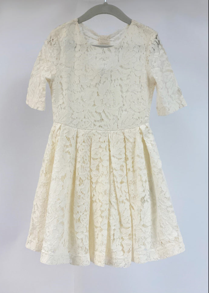 Girls Lace Fit & Flare Dress Item #247