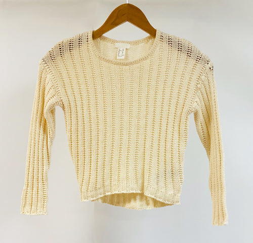 Girls Ribbed Light Sweater Item #159